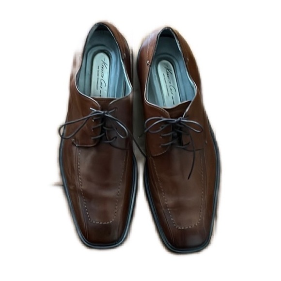 Kenneth Cole with Silver Technology mens Leather Shoes Size 10.5 Brown main image 6